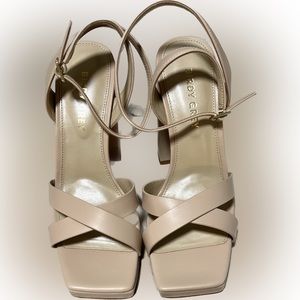 BirdyGrey NudeChunky heel